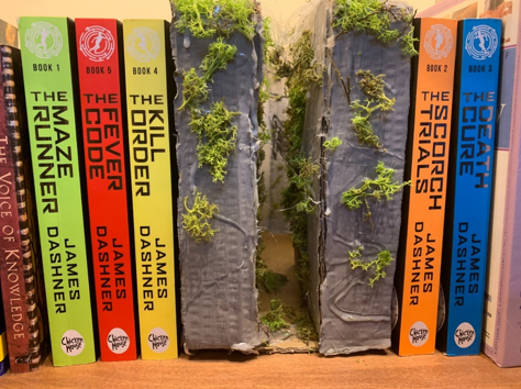 A Maze Runner Themed Book Nook